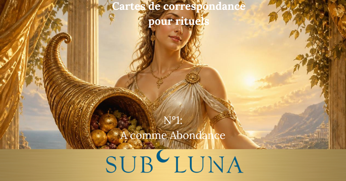 Cartes de correspondance n°1 : A comme Abondance