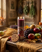 Bougie de la Roue de l'Année - Mabon