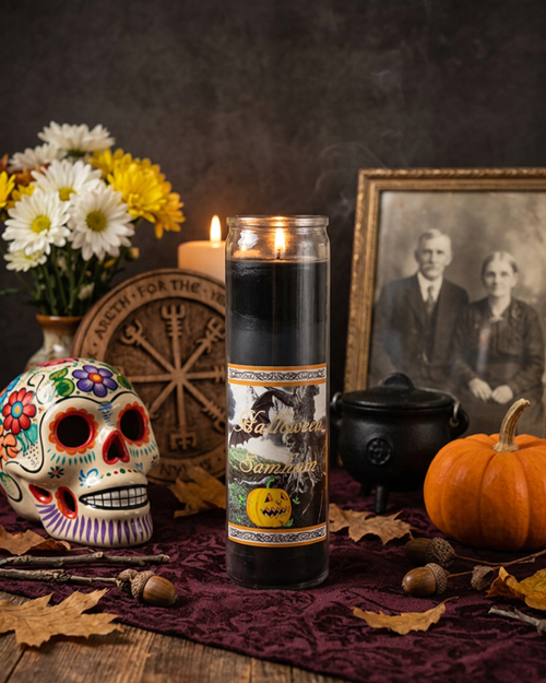 Bougie de la Roue de l'Année - Samhain
