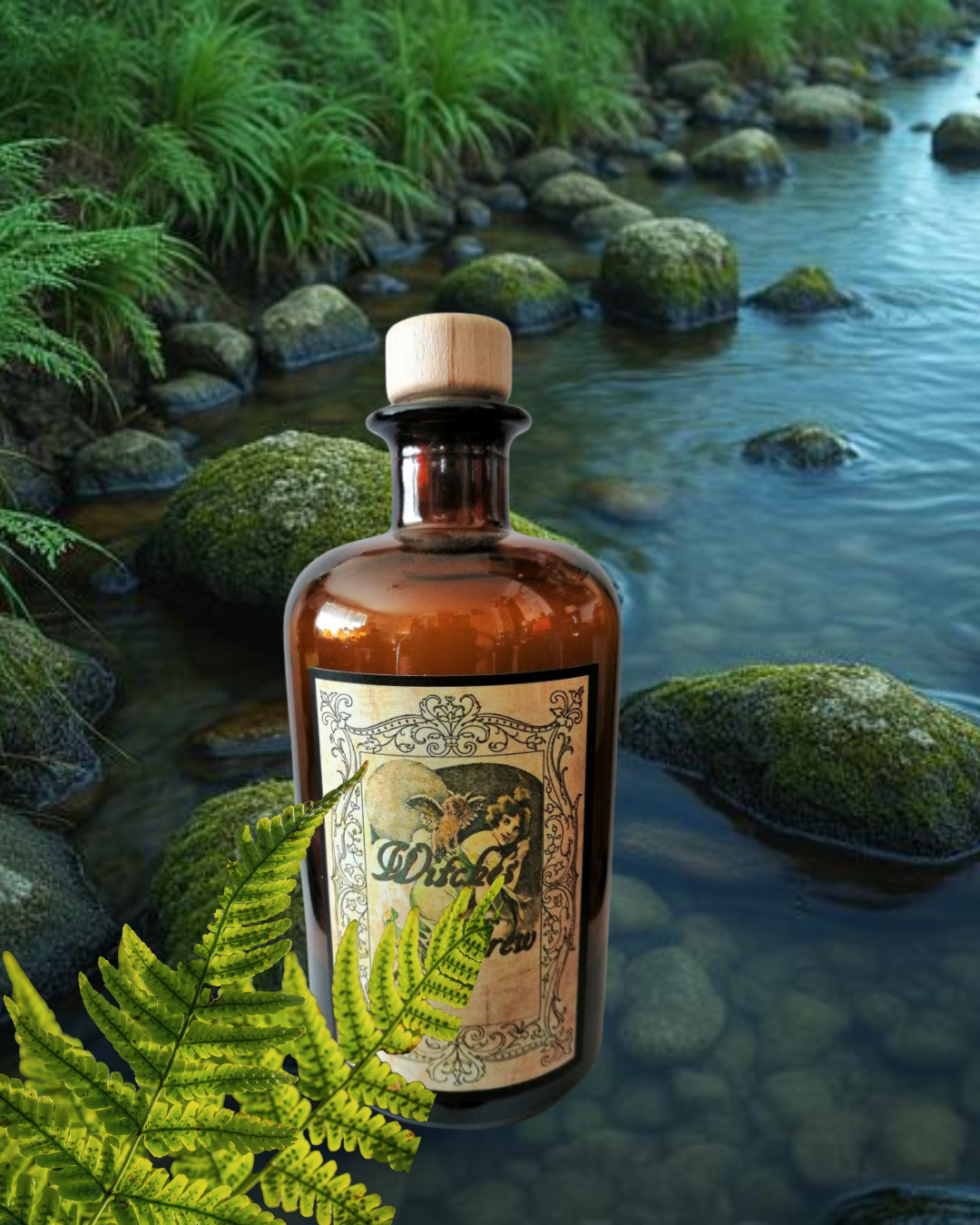 Flacon 500ml - modèle vert