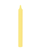 Grande bougie - Jaune pâle