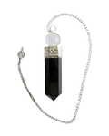 Pendule - Tourmaline noire et Cristal de roche