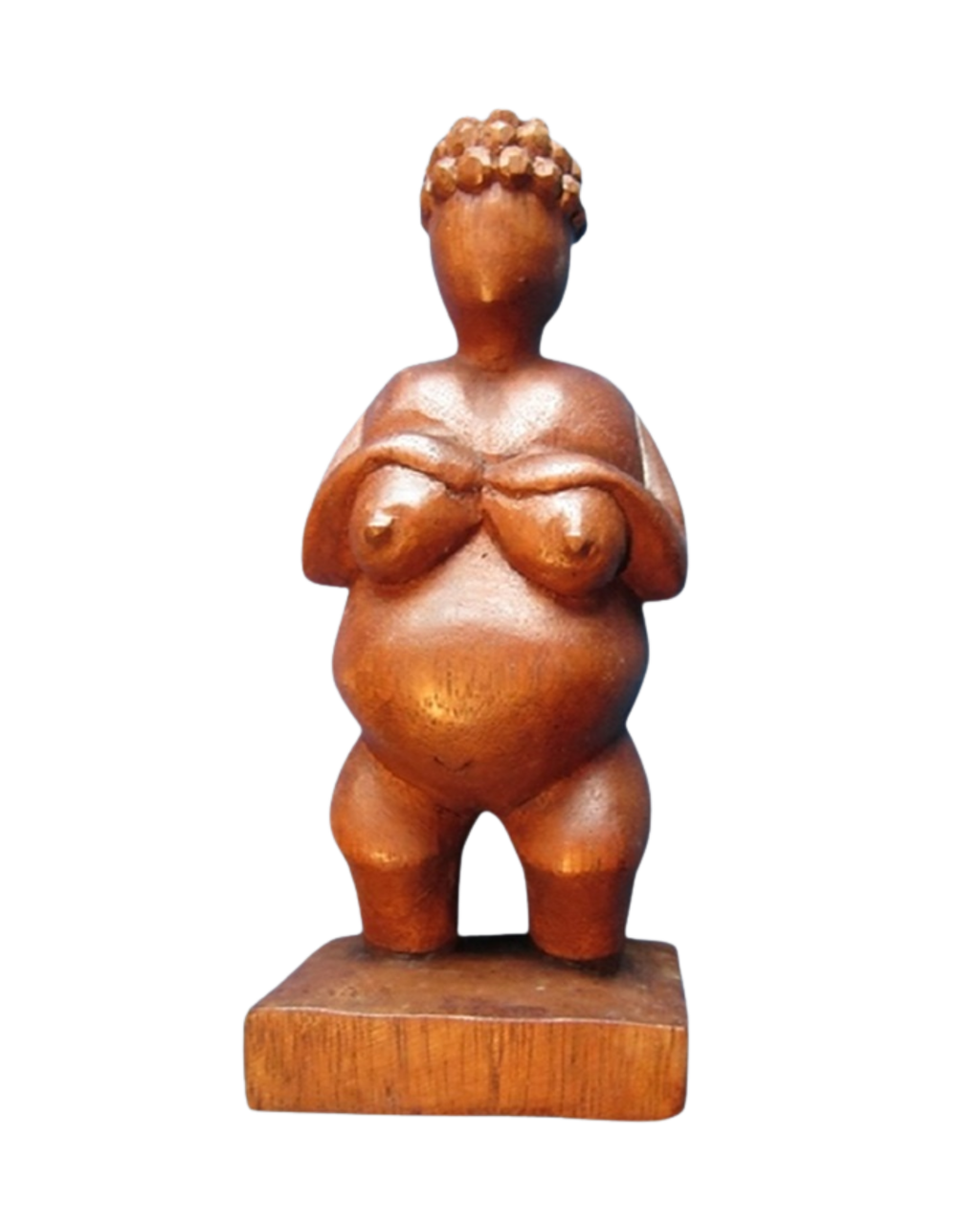 Statuette Déesse Mère - Bois