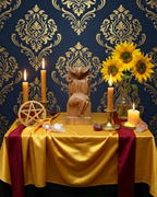 Statuette Dieu Cornu - Bois