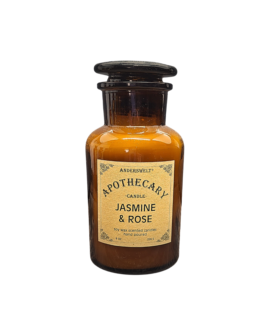 Bougie parfumée Apothecary - Jasmin et Rose