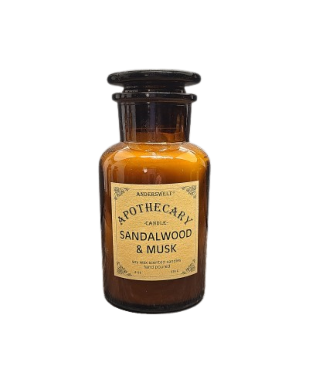Bougie parfumée Apothecary - Bois de Santal et Musc
