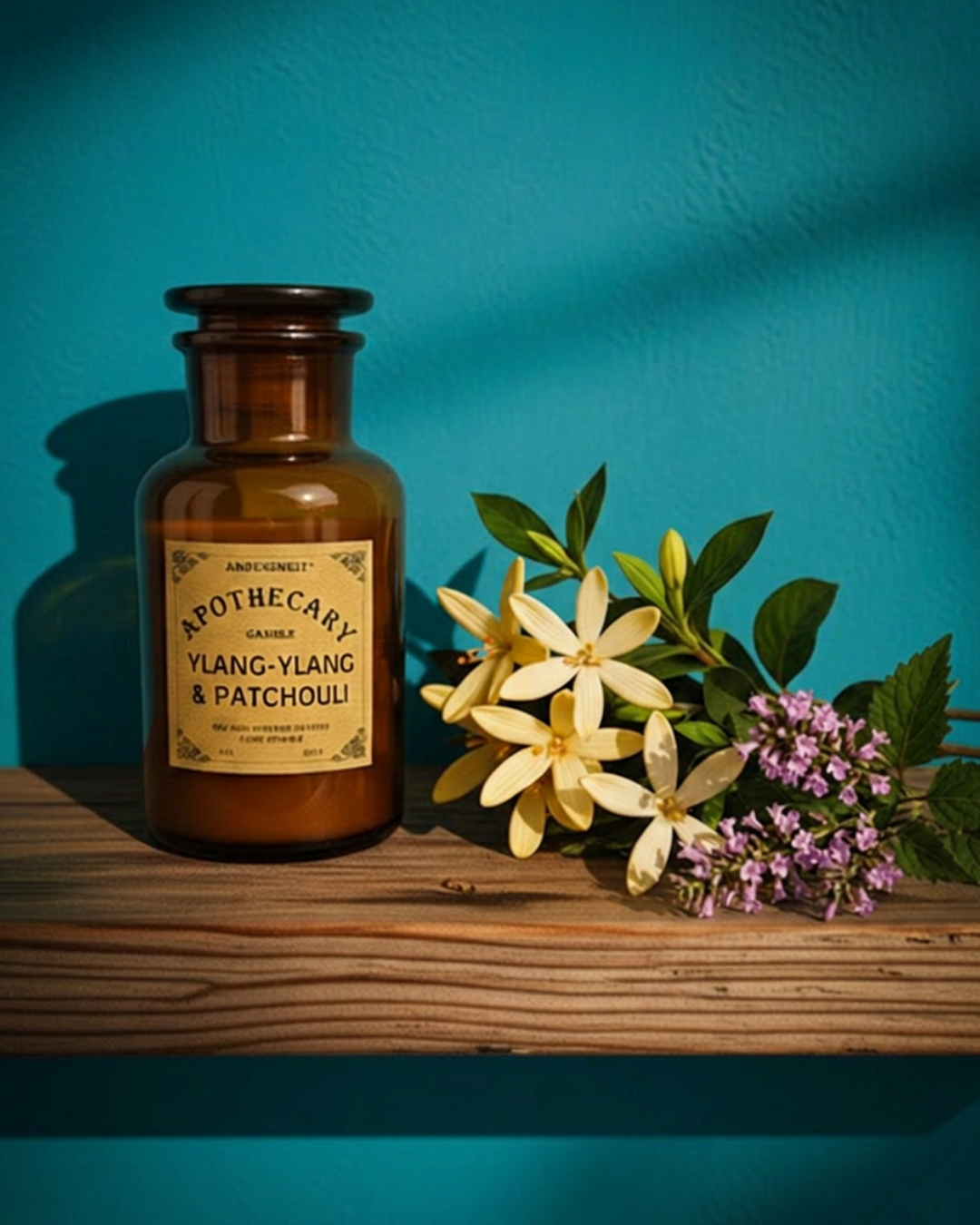 Bougie parfumée Apothecary - Ylang-Ylang et Patchouli