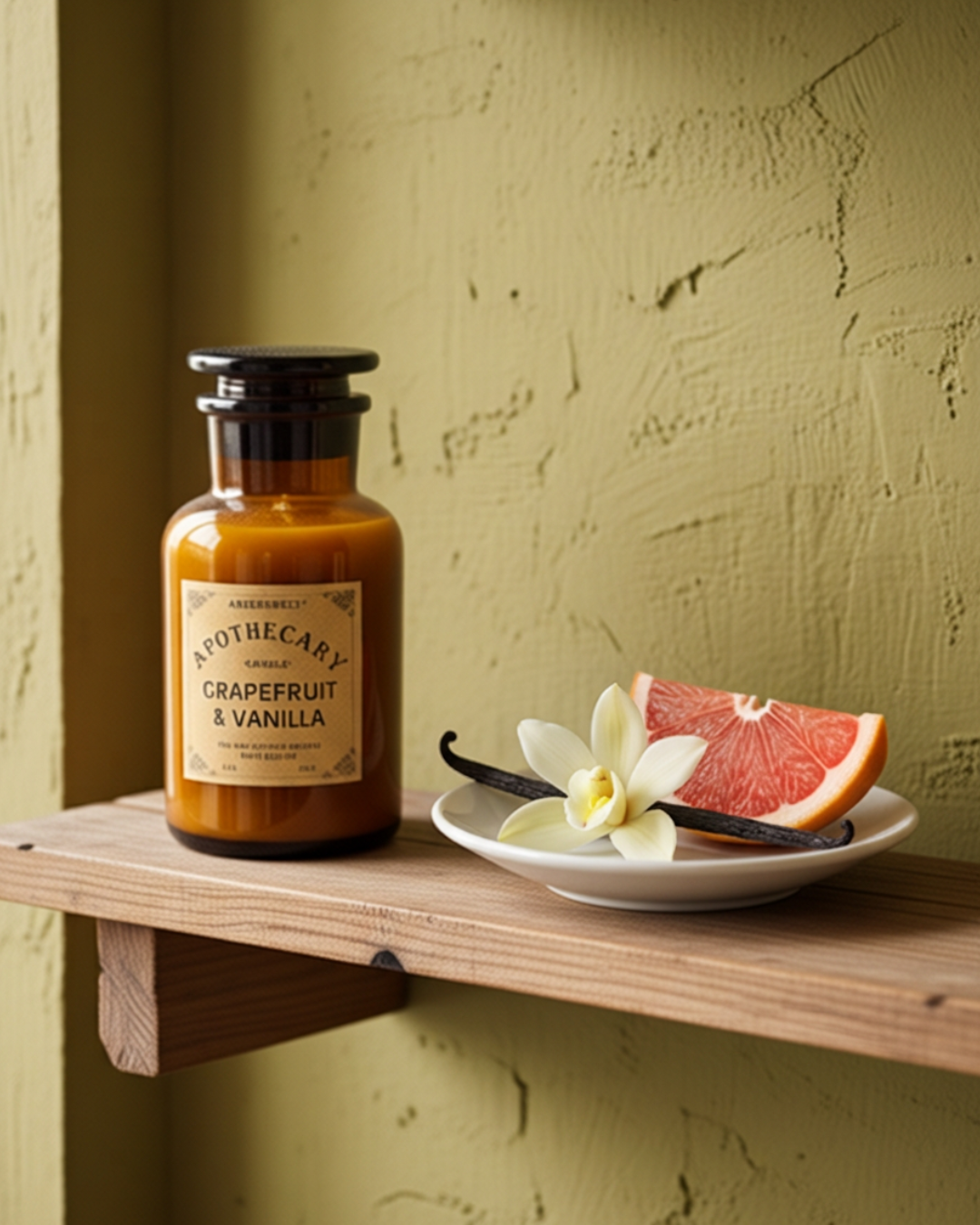 Bougie parfumée Apothecary - Pamplemousse et Vanille