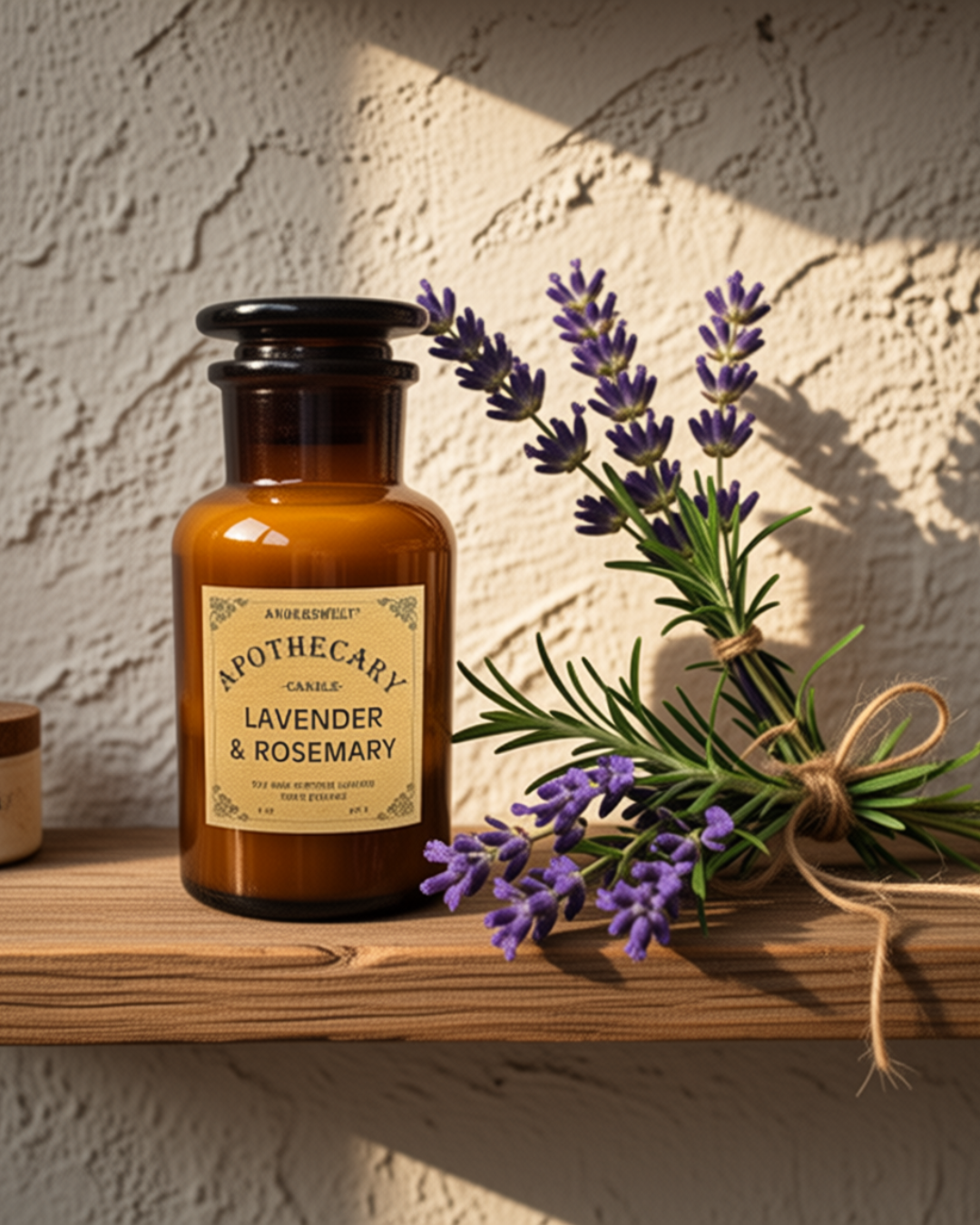 Bougie parfumée Apothecary - Lavande et Romarin