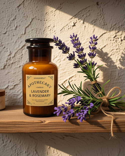 Bougie parfumée Apothecary - Lavande et Romarin