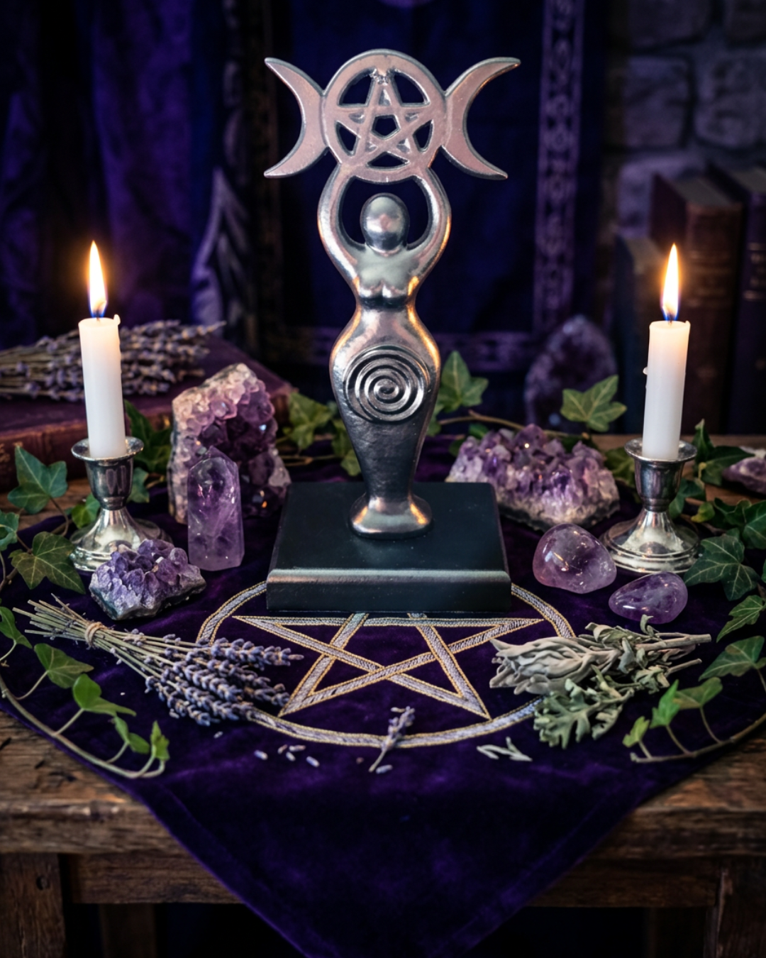 Statuette Déesse Wicca