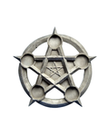 Porte-bougies pentacle