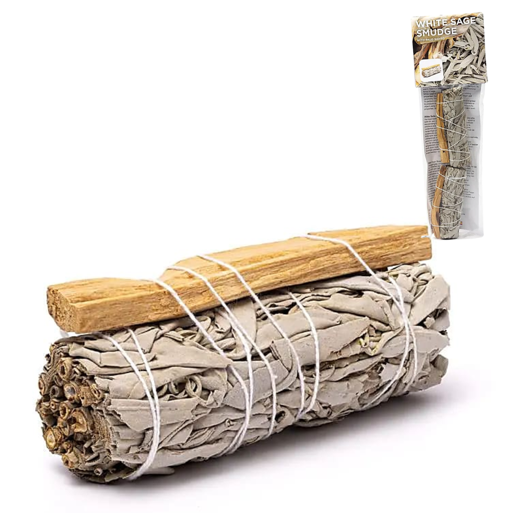 Smudges de Sauge Blanche & Palo Santo (lot de 2)