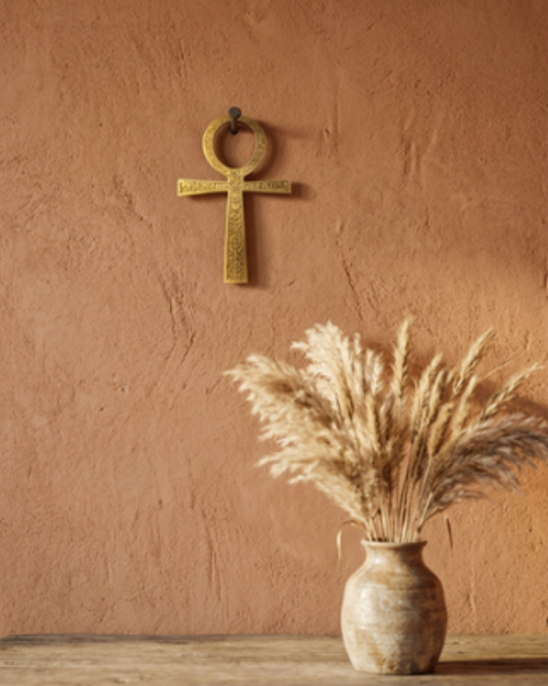 Ankh en laiton - 20 cm