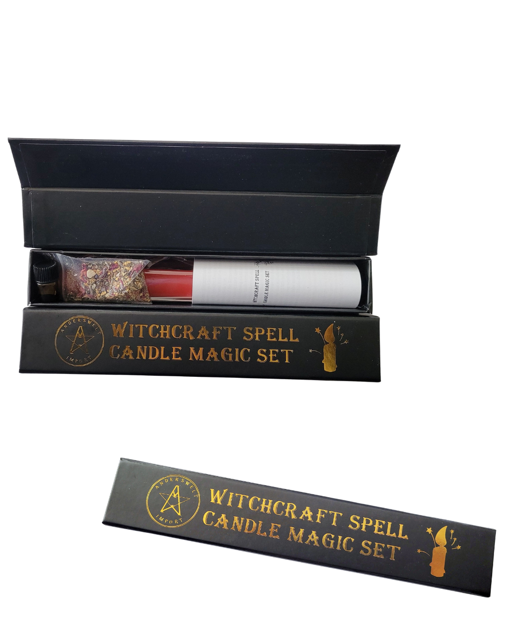 Coffret Bougie Sorcière - Amour