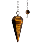 Pendule Facettes - Oeil-de-Tigre