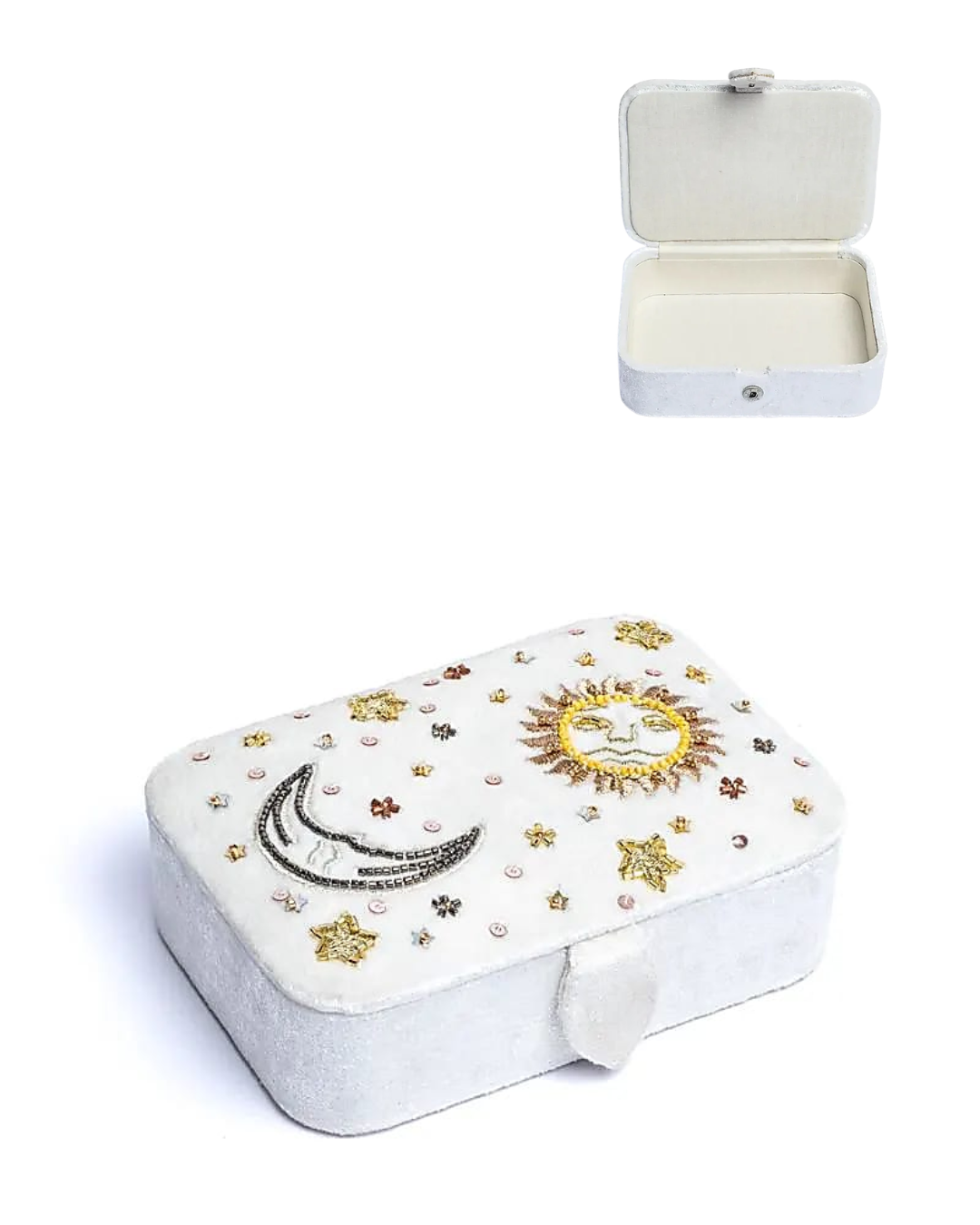 Coffret pour Tarots & Bijoux - Blanc