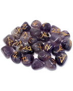 Runes nordiques en Amethyste