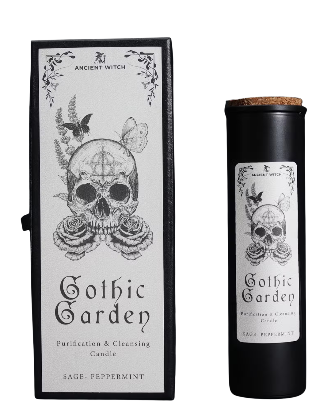 Bougie Sorcière de Manifestation - Jardin Gothique