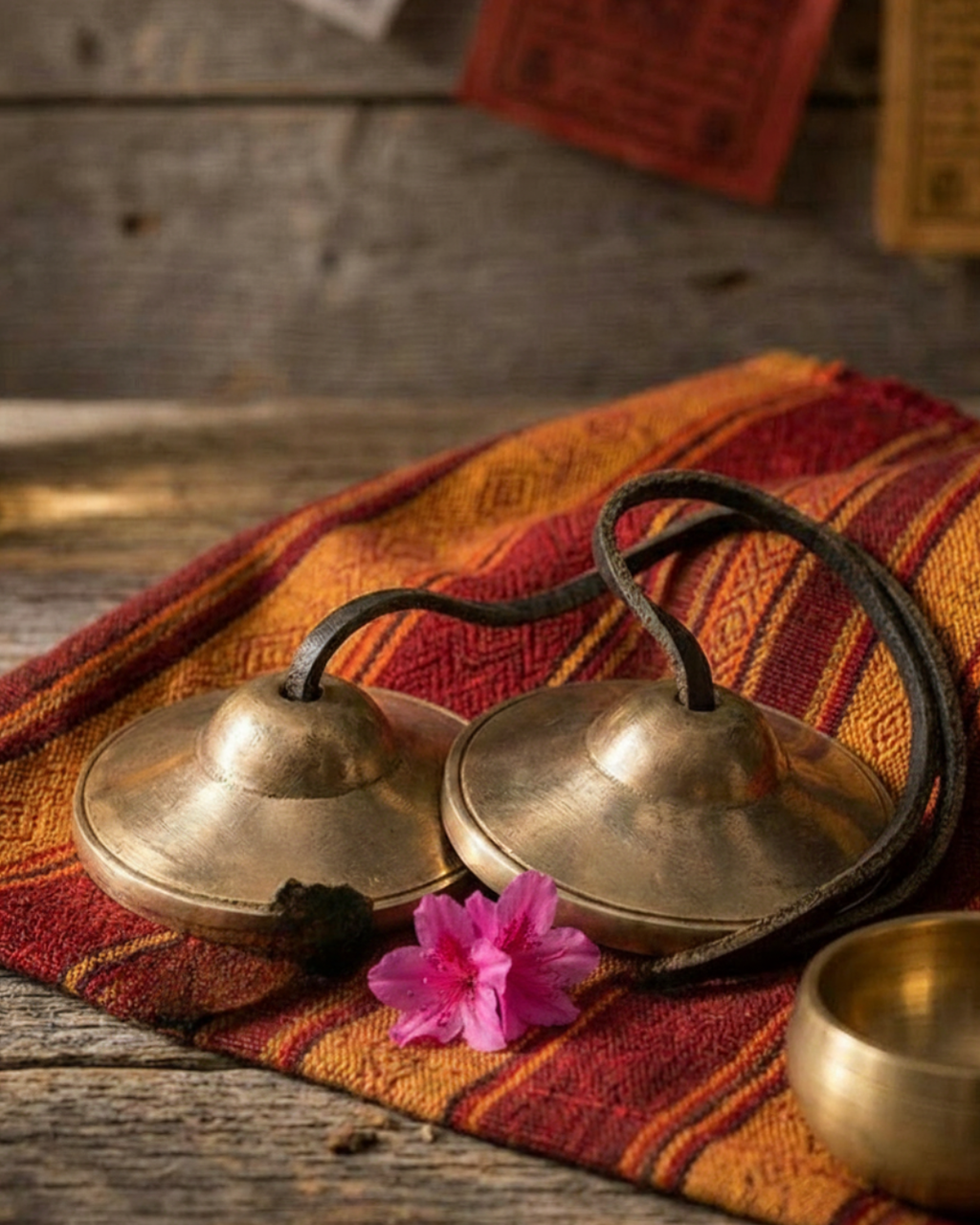 Cymbales rituelles Tingsha