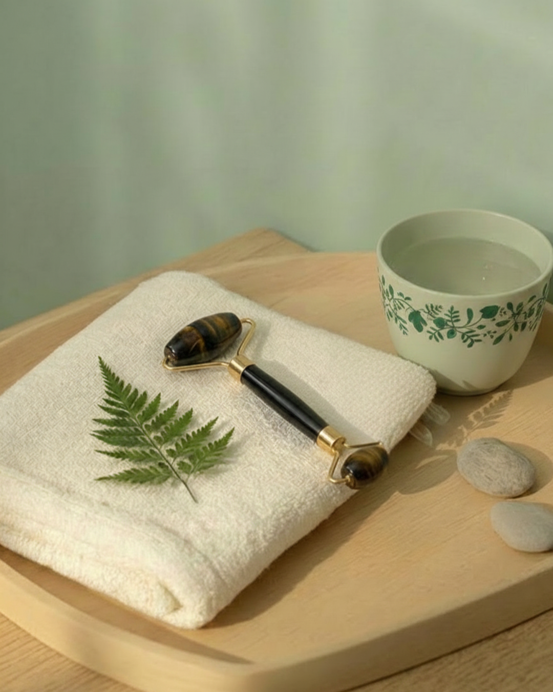 Rouleau de massage - Oeil-de-Tigre