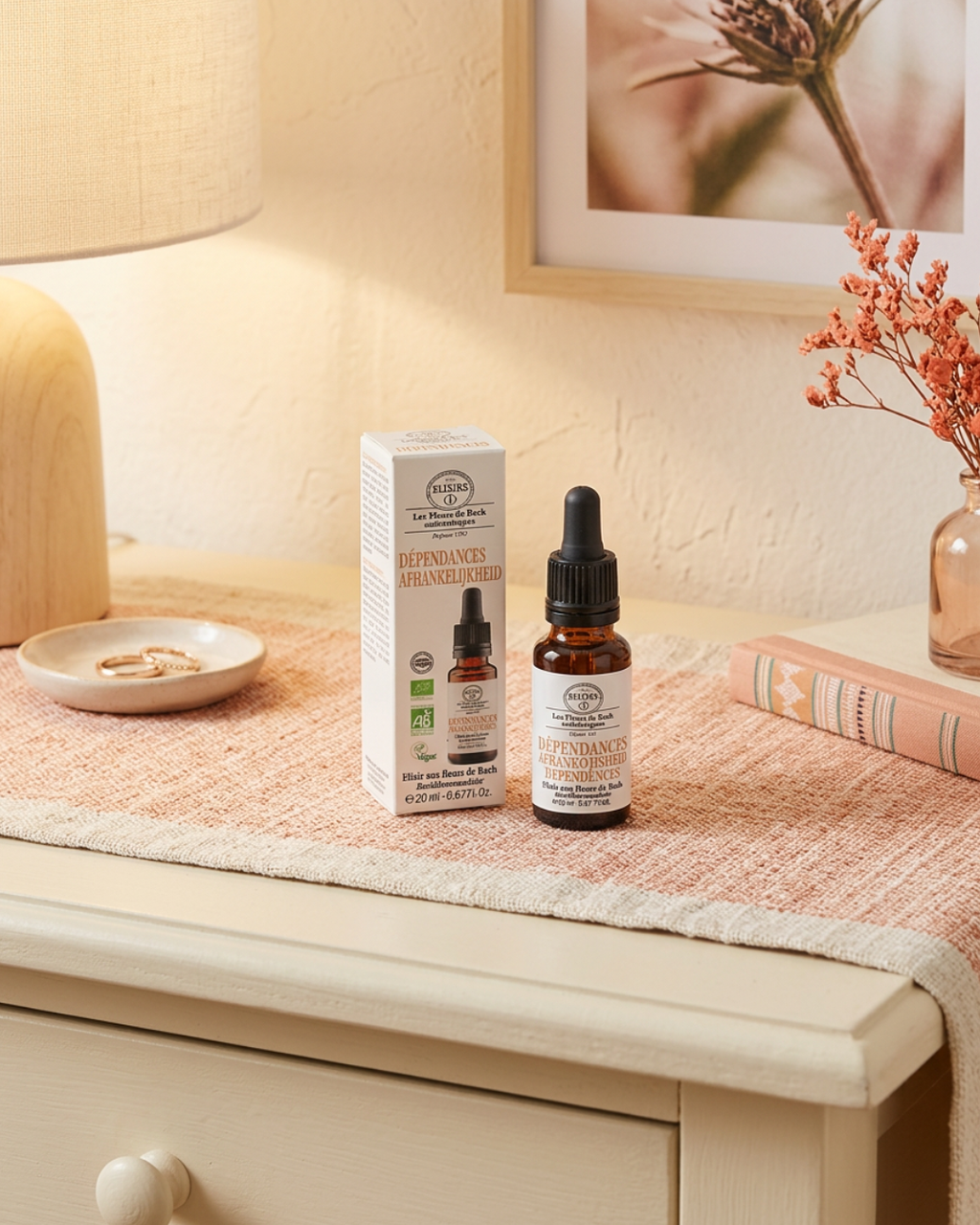 Elixir aux Fleurs de Bach - Bio - Dépendances