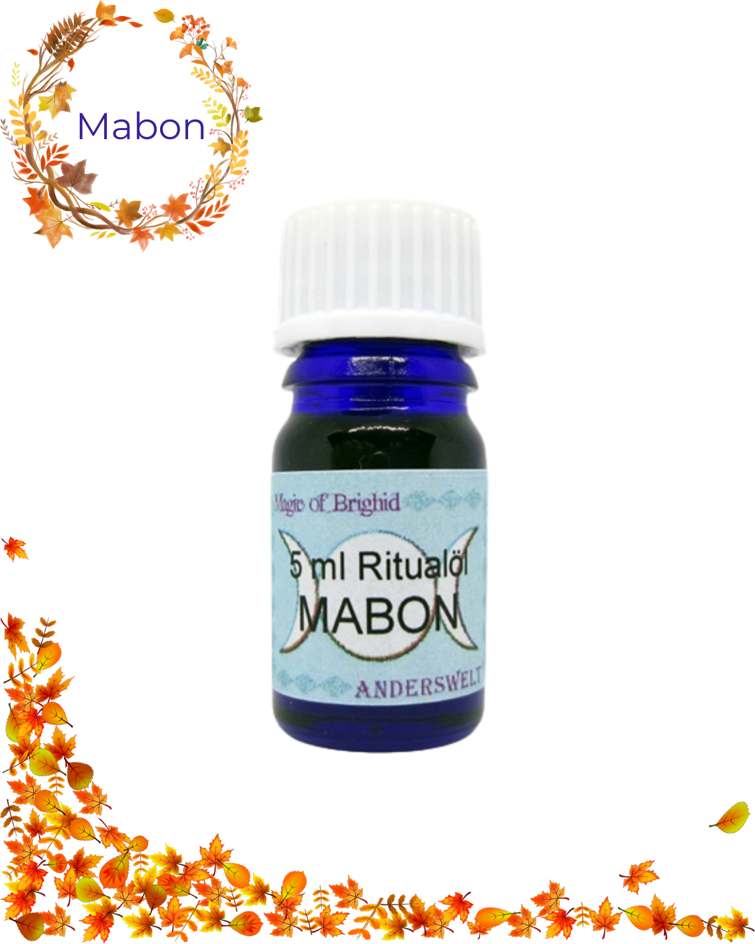 Huile Rituelle Roue de l'Année - Mabon