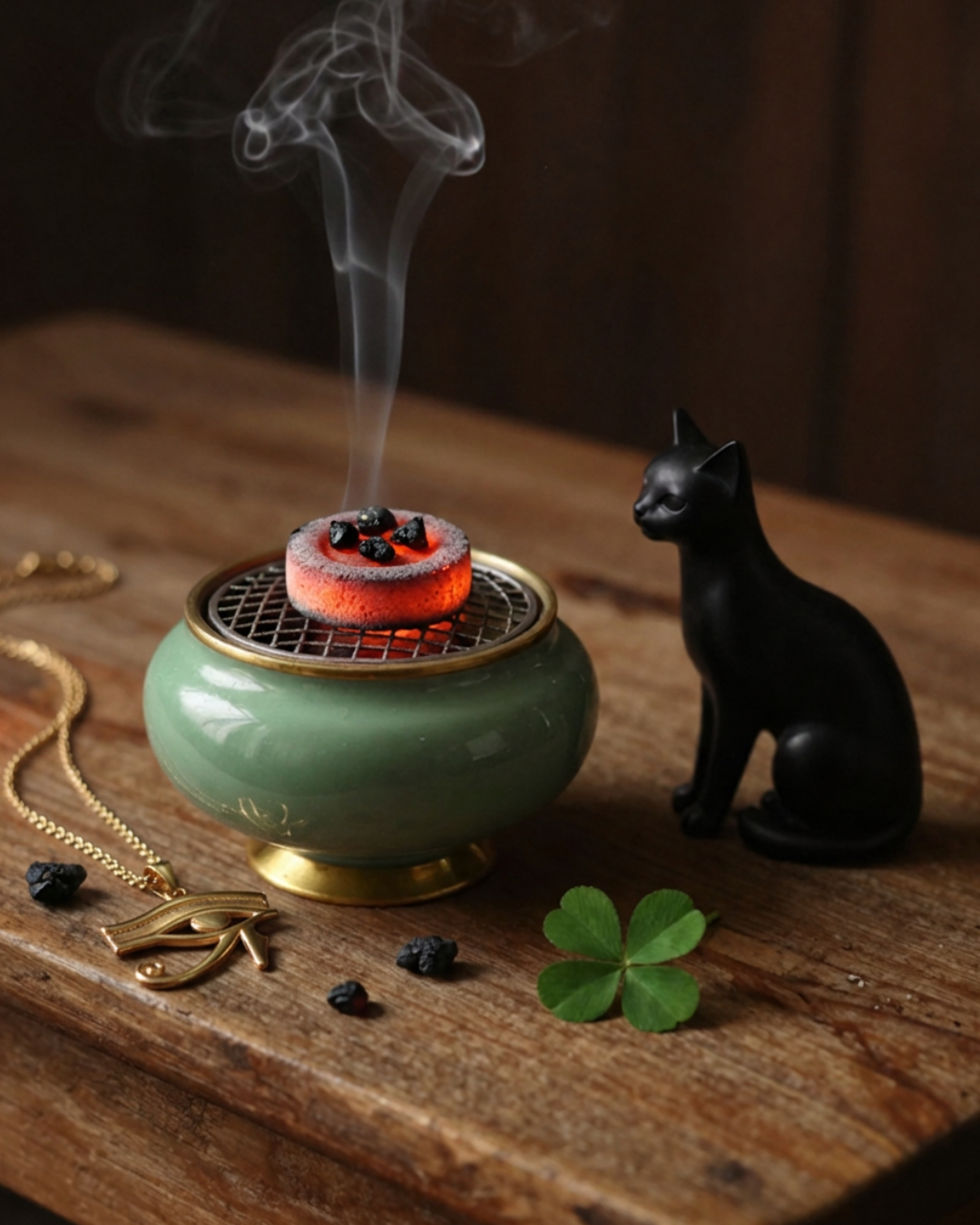 Encens magique avec huiles Anna Riva - Black Cat