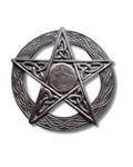 Pentacle sculpté en bois