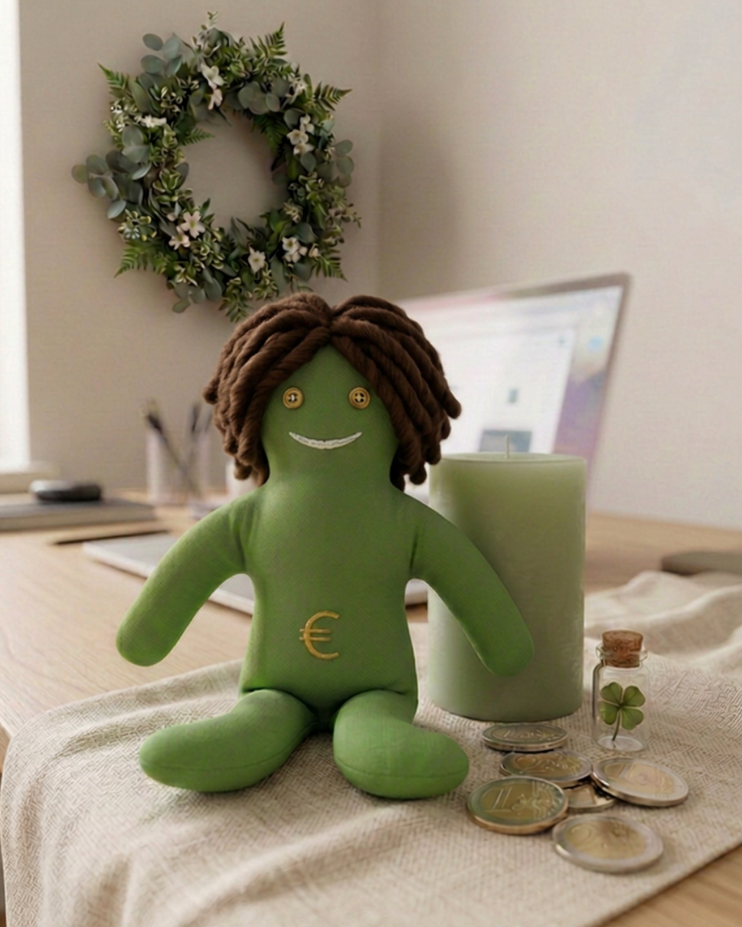 Poupée de sort - Vert