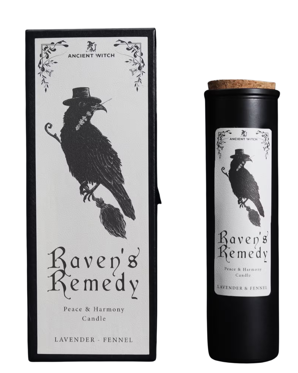 Bougie Sorcière de Manifestation - Elixir du Corbeau