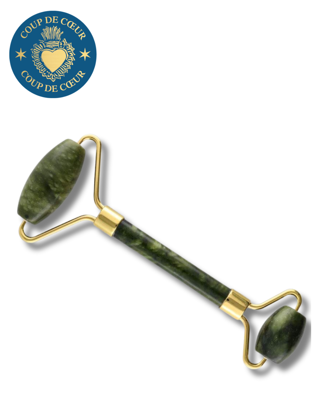 Rouleau de massage - Jade Vert