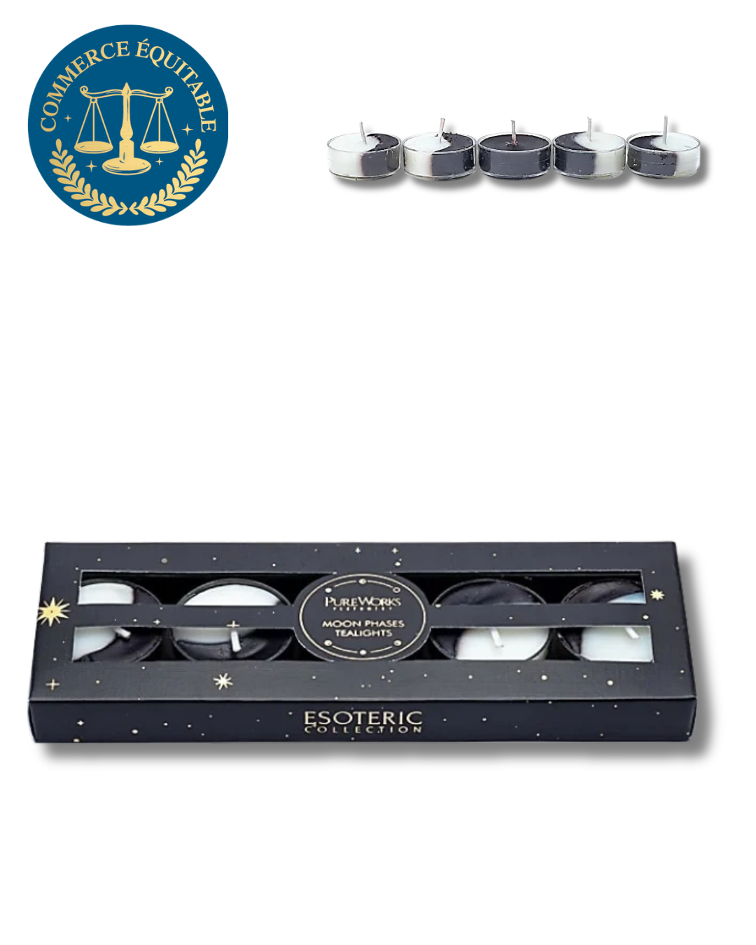 Bougies Phases de la Lune