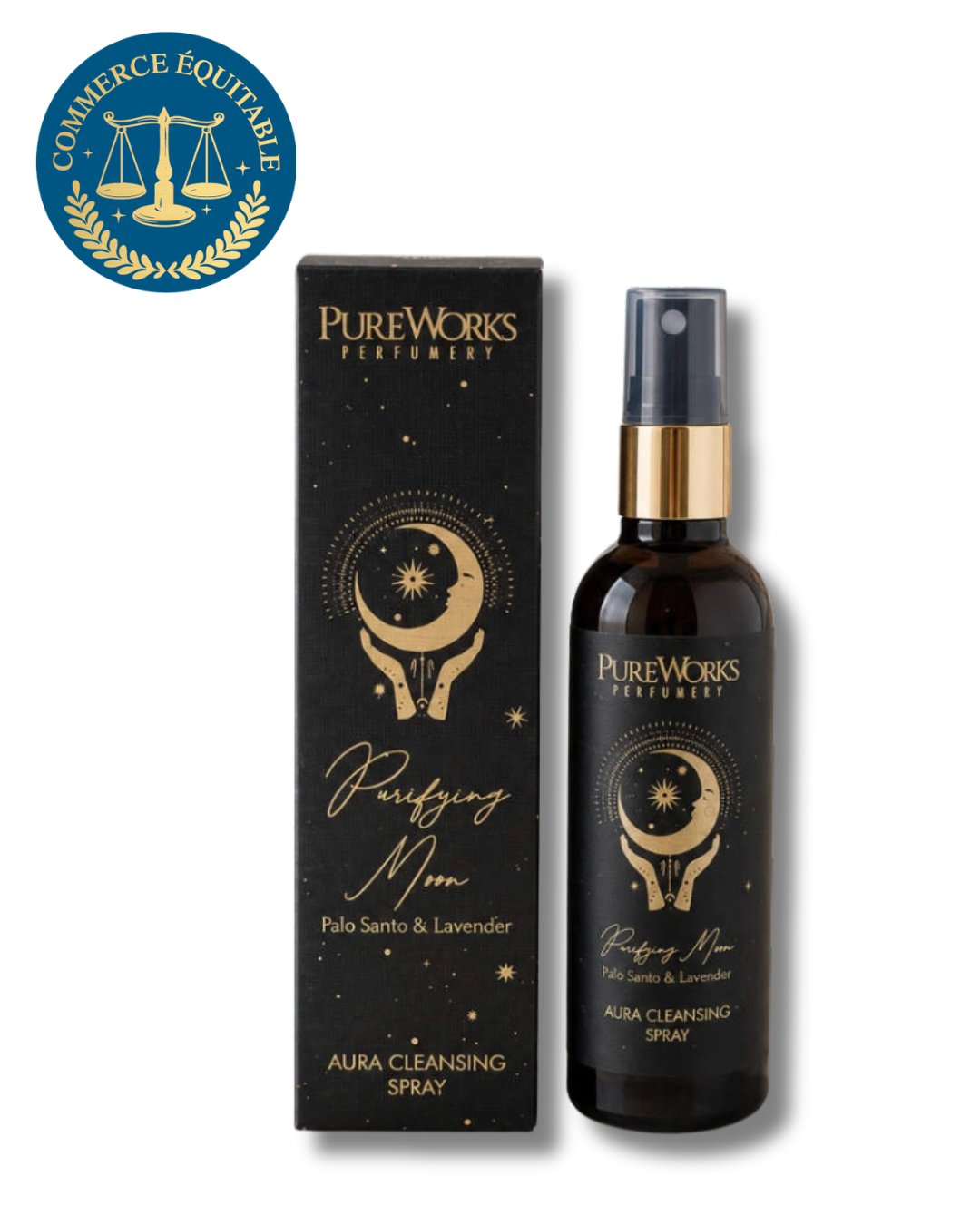Brume Purificatrice d'Aura - "Purifying Moon" - Palo Santo & Lavande