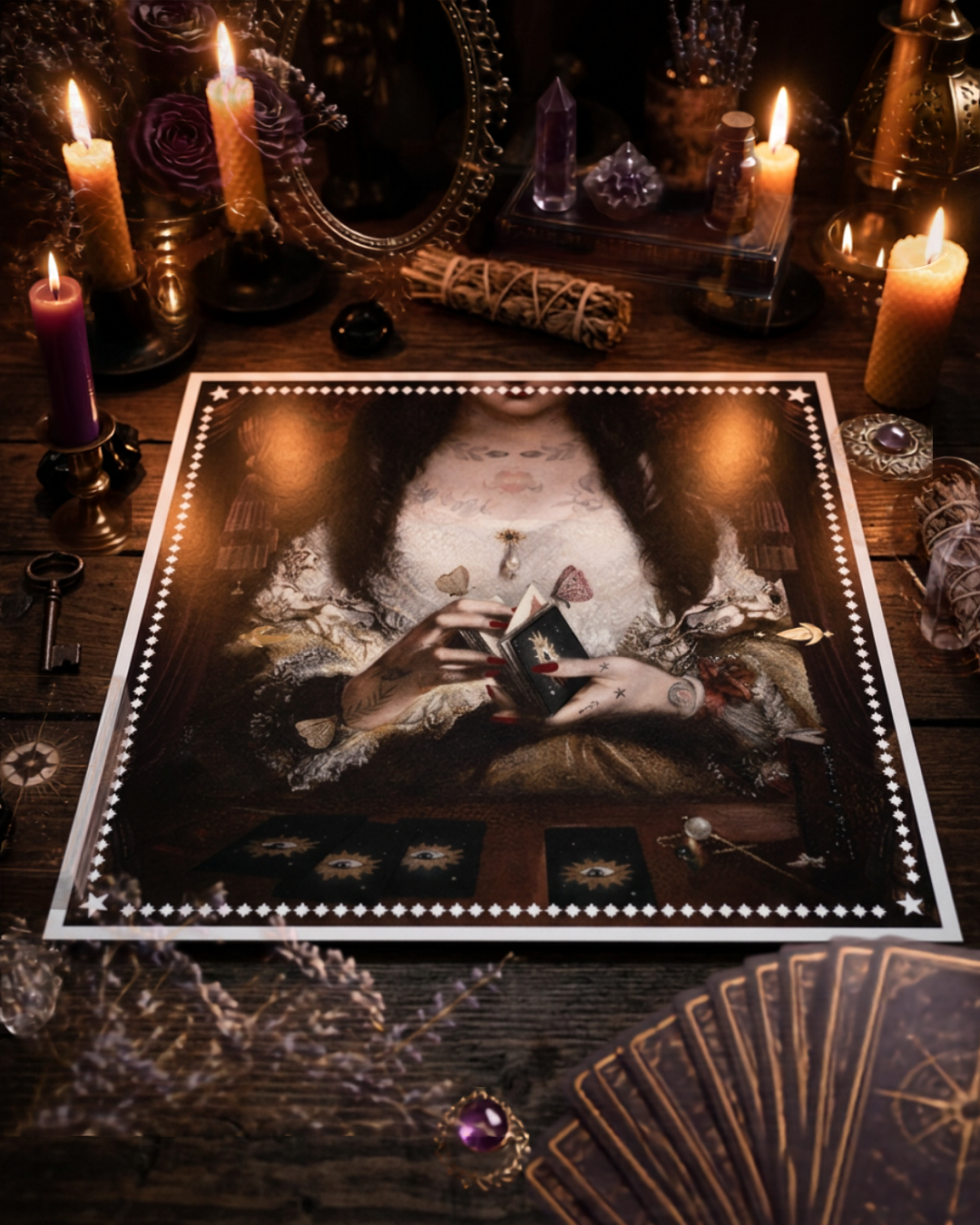 Tapis de Tirage - La Diseuse de Bonne Aventure