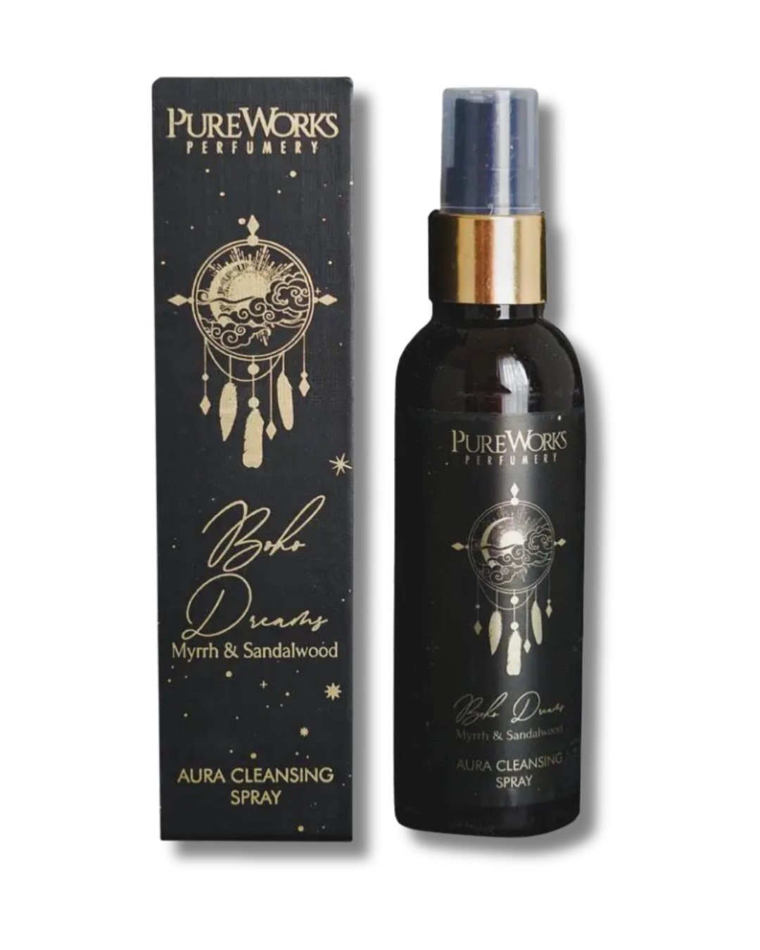 Brume Purificatrice d'Aura - "Boho Dreams" - Myrrhe & Santal